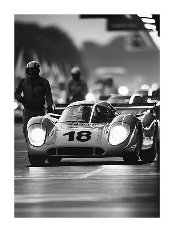 Affiche - Le Mans Heritage 01 (30x40 cm) - Hartman AI 2