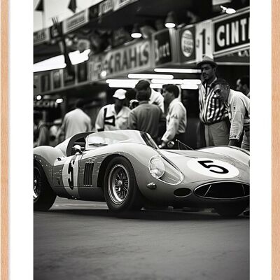 Póster - Le Mans Heritage 02 (30x40 cm) - Hartman AI