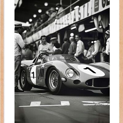 Poster - Le Mans Heritage 04 (30x40 cm) - Hartman AI
