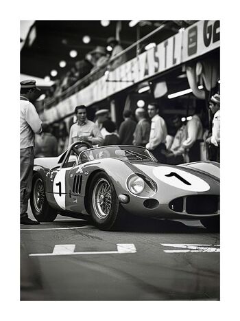 Affiche - Le Mans Heritage 04 (30x40 cm) - Hartman AI 2