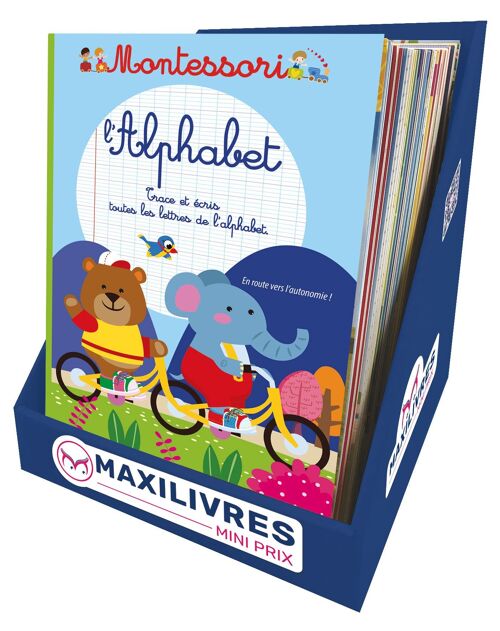 Box 30 livres éducatifs (Montessori, Soutien, ludique...)