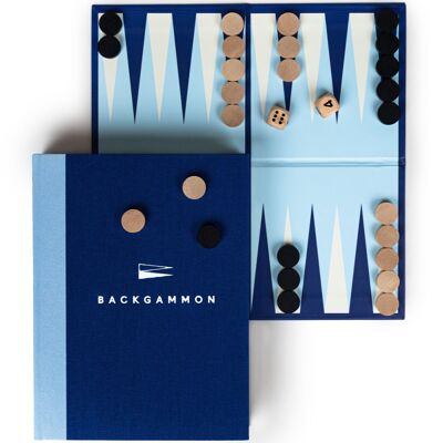La biblioteca de juegos de backgammon.