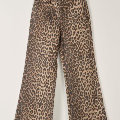 Jeans leopardati GASPARETTE