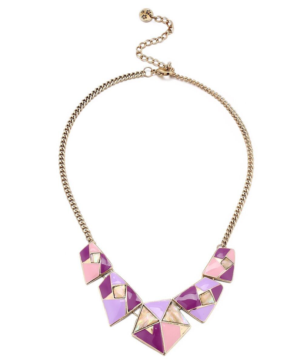 Ausgefallene emaillierte HALSKETTE 22PECC004