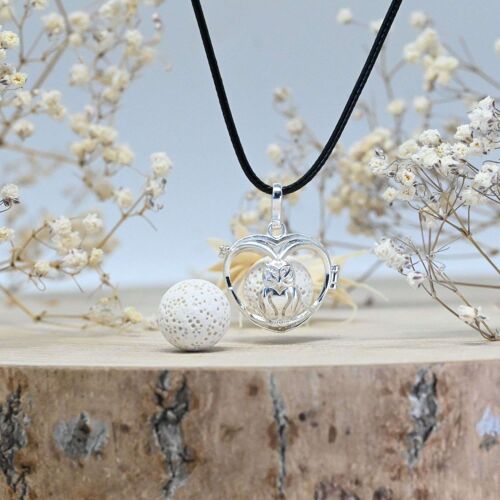 COLLIER DIFFUSEUR AROMATHÉRAPIE - EVY **DESTOCK**