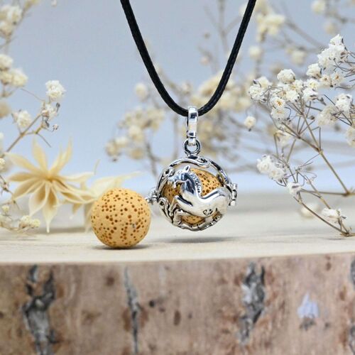 COLLIER DIFFUSEUR AROMATHÉRAPIE - ALY **DESTOCK**