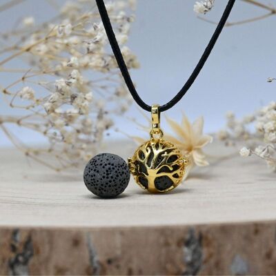 AROMATHERAPY DIFFUSER NECKLACE - CLARA **DESTOCK**