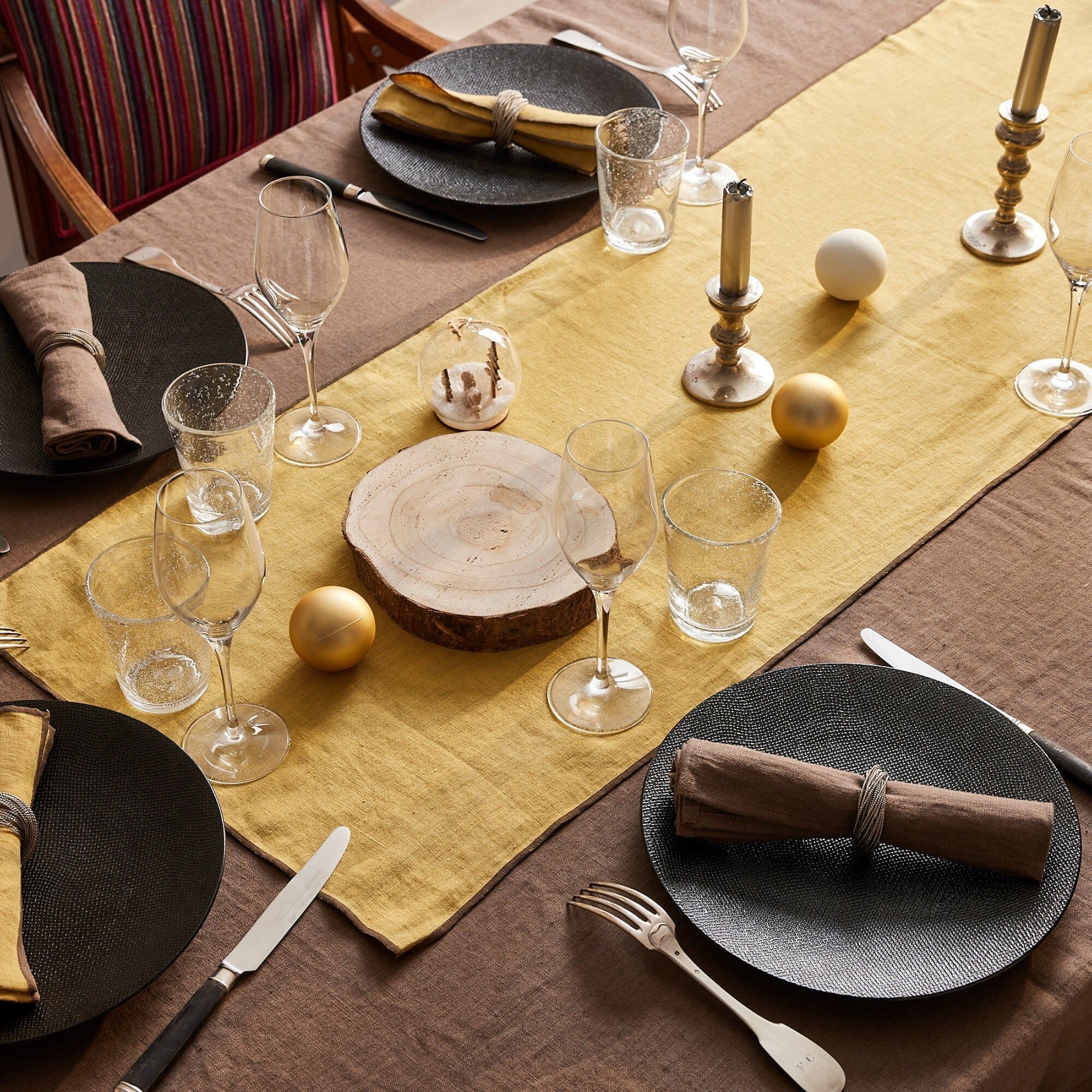 Naturally Linen table runner