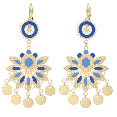Boucles d'Oreilles Dormeuse en Acier Inoxydable 22PEBOA005