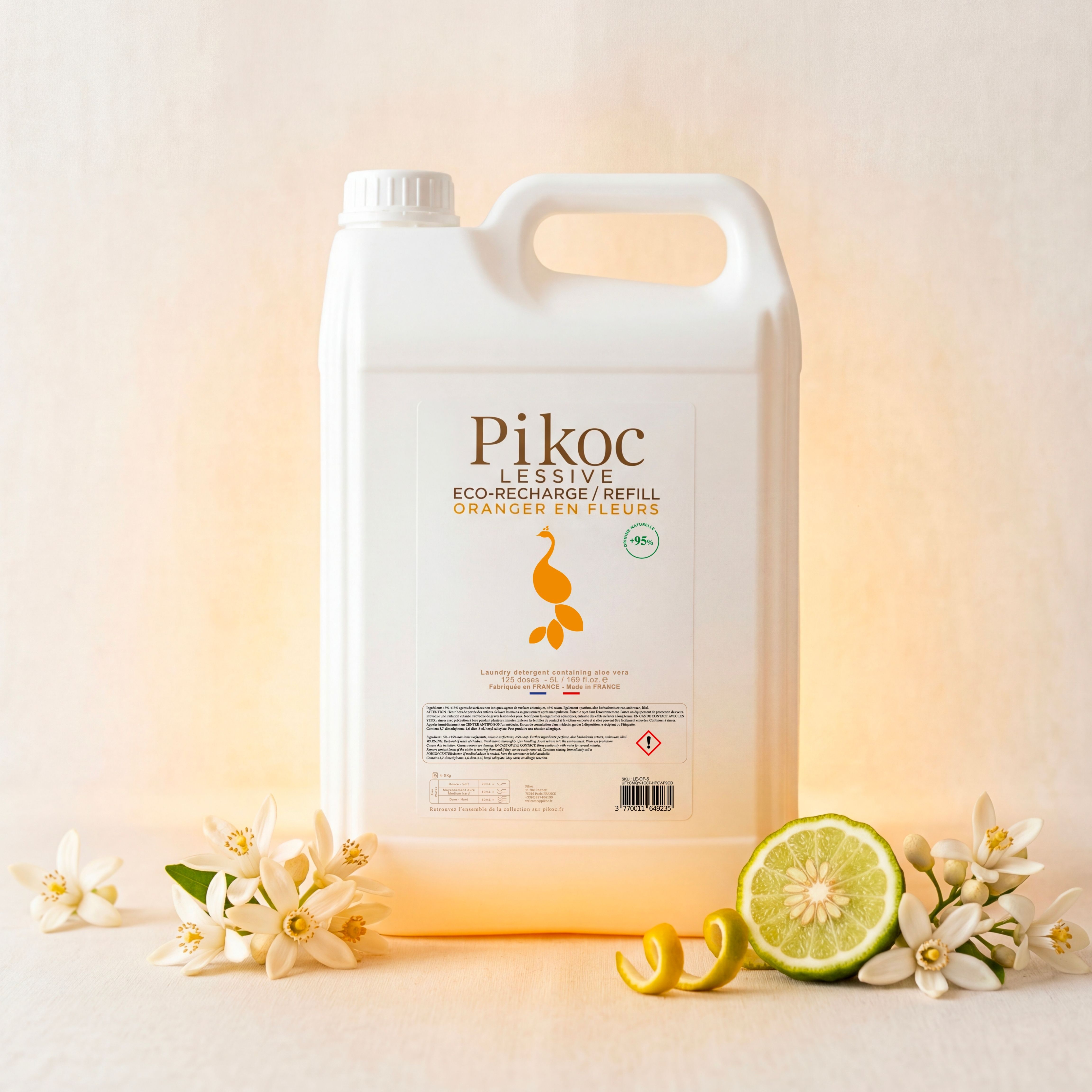Eco-refill Orange Blossom Laundry Detergent 5L