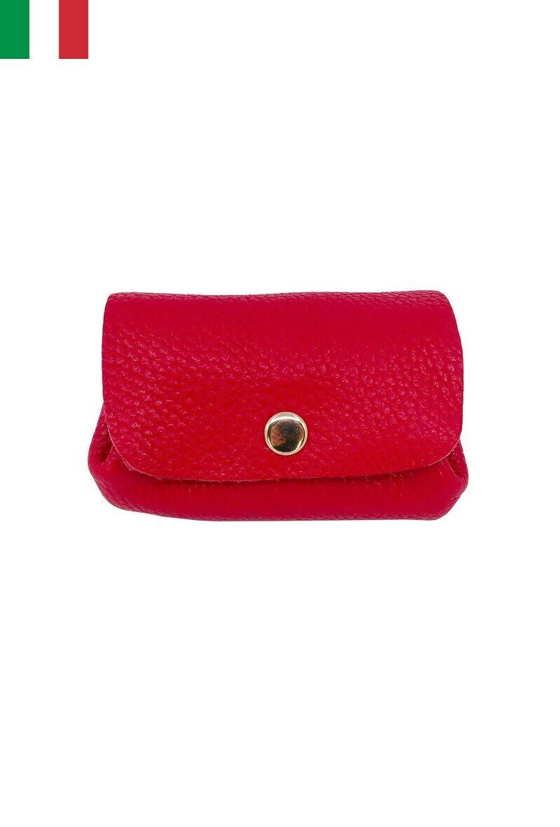 Cowhide leather purse Made in Italy ITP118