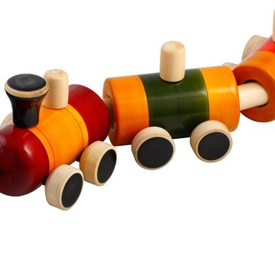 Pom Pom Rail - Tren de juguete para arrastrar