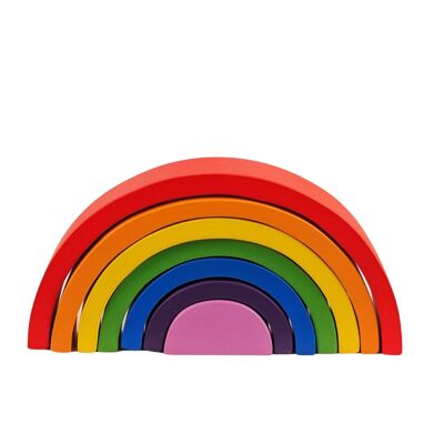 Regenbogen-Stapelspielzeug