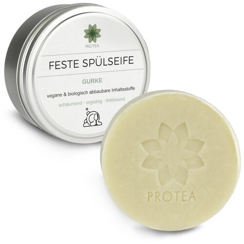 Feste Spülseife | Gurke oder Grüner Tee