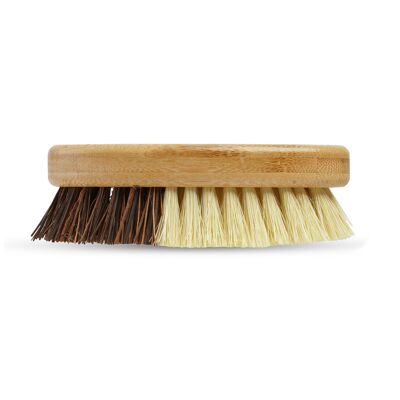 Spazzola per verdure in legno di bambù e setole naturali