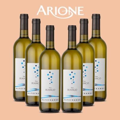 Alte Frange Weißwein-Verschnitt aus dem Piemont 6x75cl 10.5% Vol.