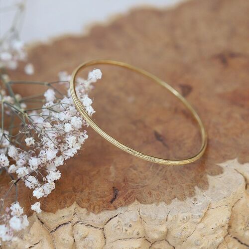 Plain bangle