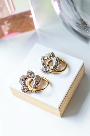 Boucles d'oreilles Isabelle L Champagne 4