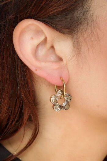 Boucles d'oreilles Isabelle L Champagne 6