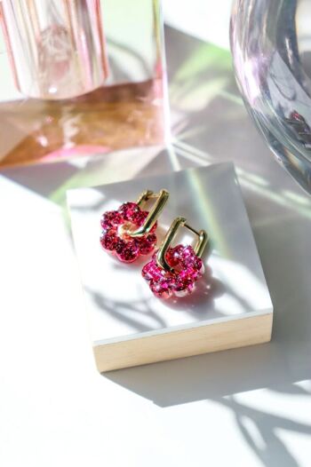 Boucles d'oreilles Isabelle Pinky 4