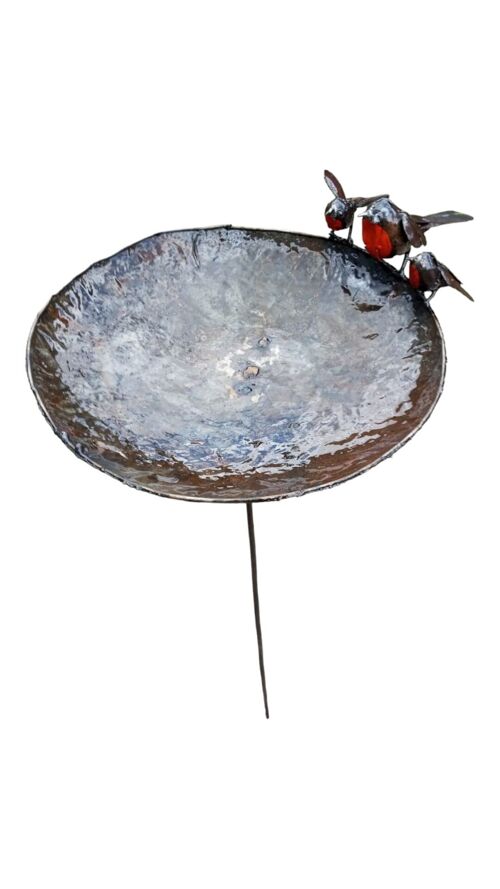 METAL SMALL ROUND BOWL ON STICK