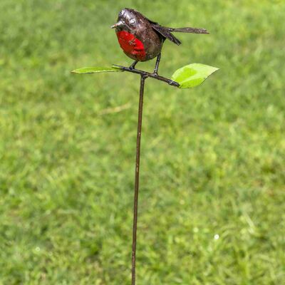 ROUGE EN MÉTAL SUR BÂTON