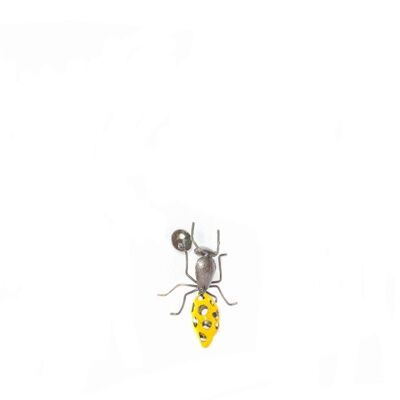 METAL MESH SMALL YELLOW ANT