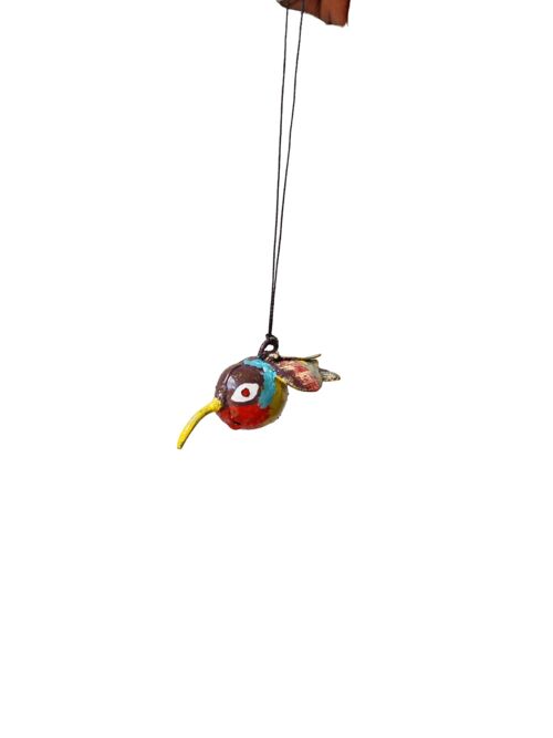 METAL BABY GOLDEN SUNBIRD HANGING