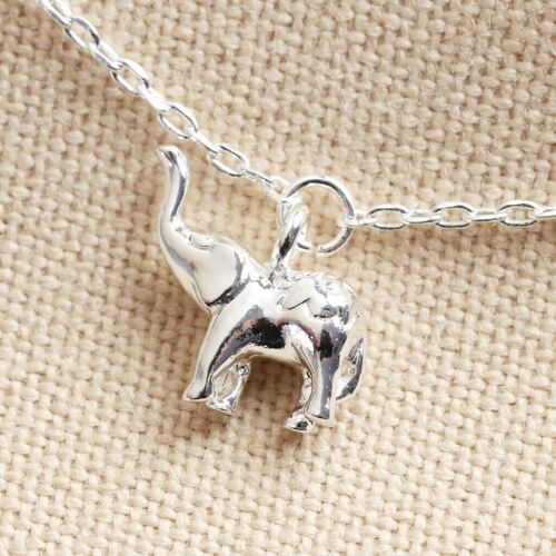 Elephant Bracelet in Silver