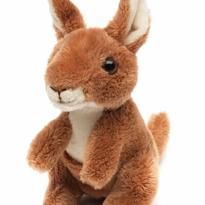 Peluche kangourou, debout - 15 cm (hauteur) - Mots clés : Animal sauvage exotique, Australie, peluche, peluche, peluche, doudou