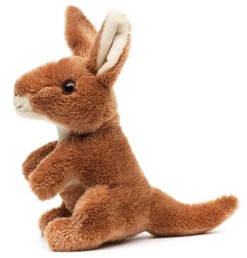 Peluche kangourou, debout - 15 cm (hauteur) - Mots clés : Animal sauvage exotique, Australie, peluche, peluche, peluche, doudou 3