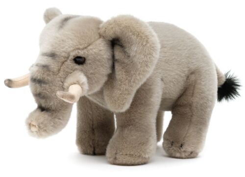 Elefant, stehend - 31 cm (Länge) - Keywords: Exotisches Wildtier, Plüsch, Plüschtier, Stofftier, Kuscheltier