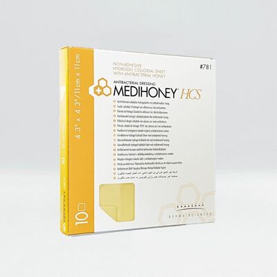 MEDIHONEY HCS apósito de hidrogel no adhesivo 11 cm