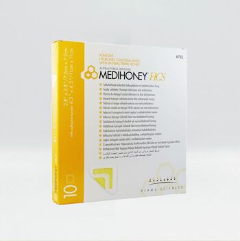 MEDIHONEY HCS hydrogel pansement adhésif 7,2 cm