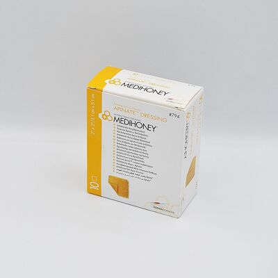 MEDIHONEY Medicazione in alginato apinato 5x5cm
