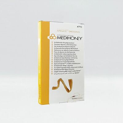 MEDIHONEY Medicazione in alginato apinato 1,9x30 cm