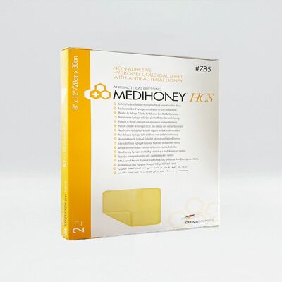 MEDIHONEY HCS medicazione colloidale idrogel non adesiva 30 cm