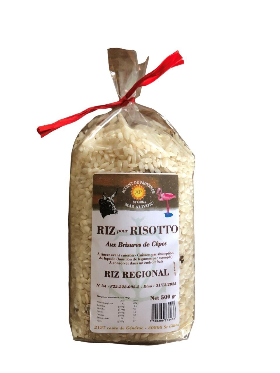 GEBROCHENER MORVINE-RISOTTO-REIS 500GR