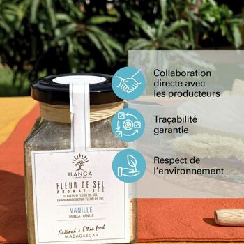 Fleur de Sel à la Vanille 175g 6