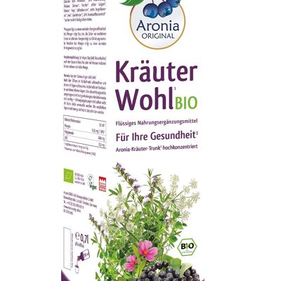 Suplemento nutricional orgánico KräuterWohl (líquido)