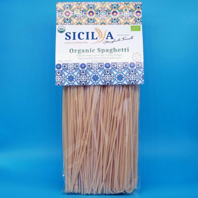 Bio-Spaghetti-Nudeln – hergestellt in Italien (Sizilien)