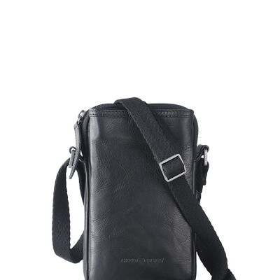 Borsa a tracolla mobile Pure Black 1106-20