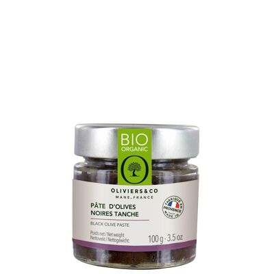Tanche black olive paste - ORGANIC - 100g