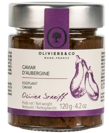 CAVIAR D'AUBERGINE - CHEF STREIFF 120G