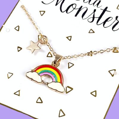 COLLAR ARCO IRIS – PAQUETE DE 6’