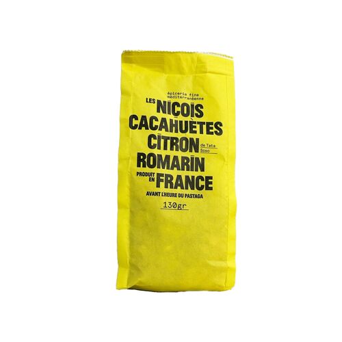 Cacahuètes Citron Romarin 110g