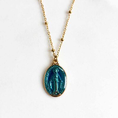 Mary Satellites Necklace Blue