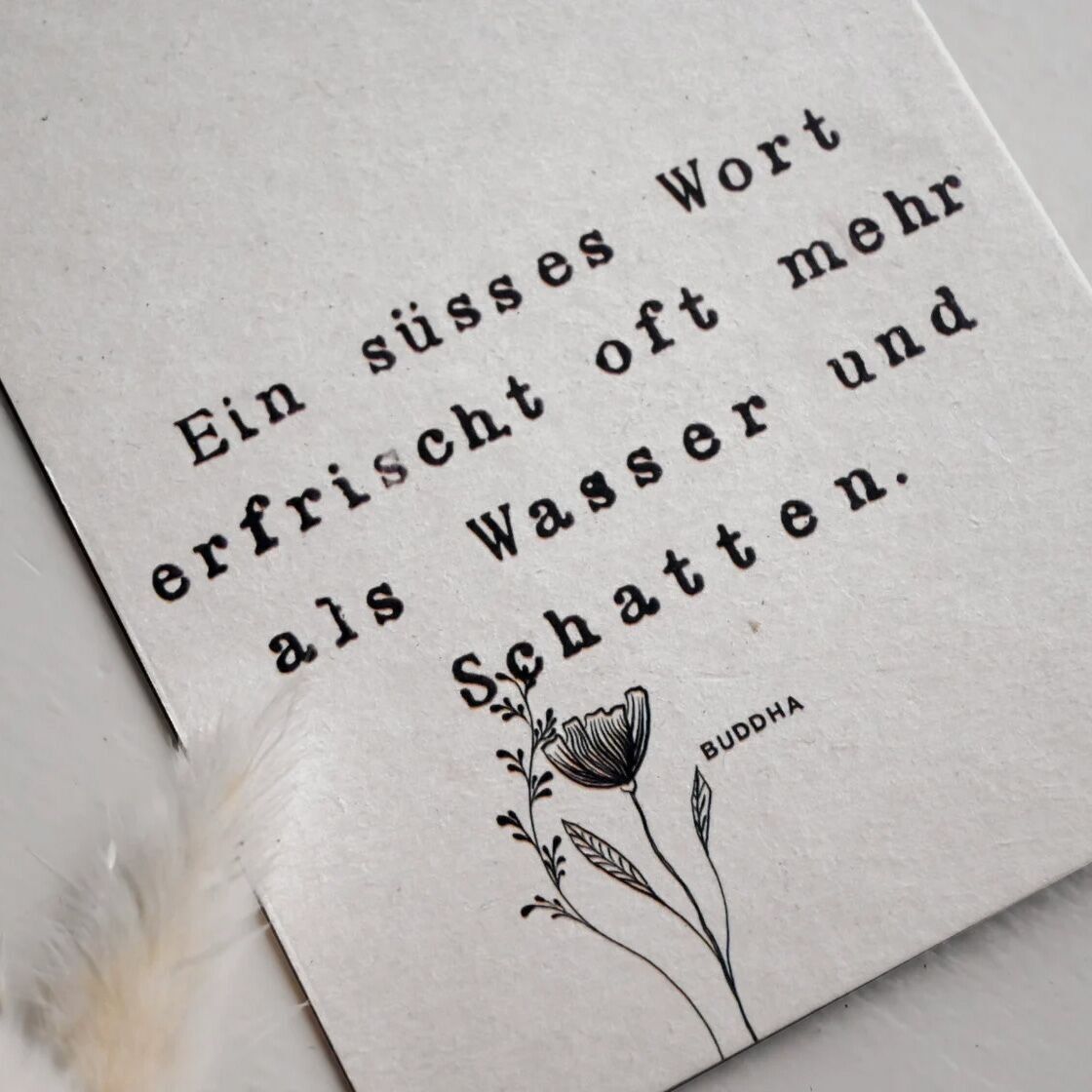 Cartolina affrancata "Buddha"