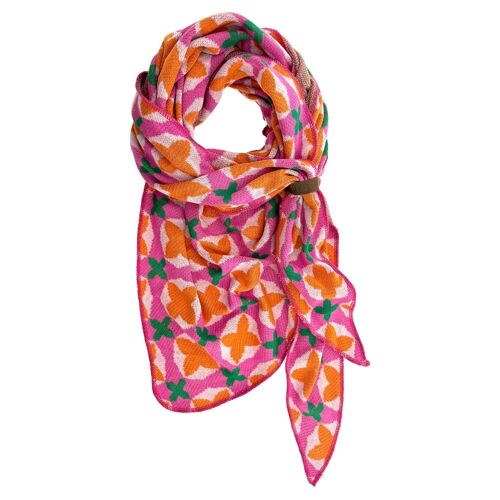 Scarf Nienke Pink