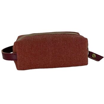 Trousse nomade XS, "Vercors" terracotta 1